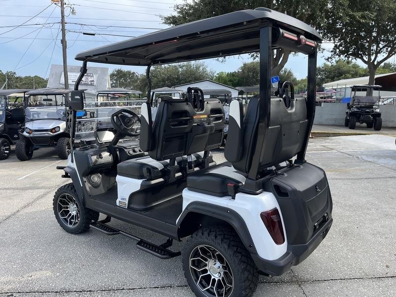 2025 Evolution D5 Maverick 4 Sky Blue | 4-Seater Forward-Facing Golf Cart - Image 2